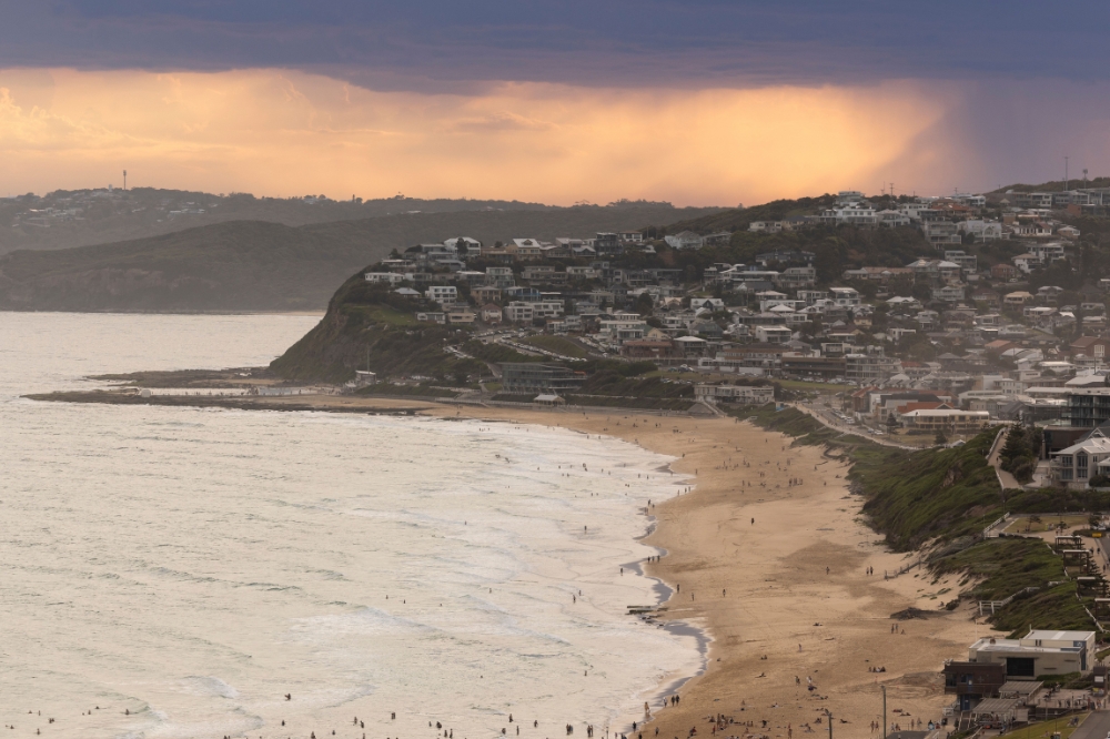 Stunning views along the Newcastle Memorial Walk, Newcastle