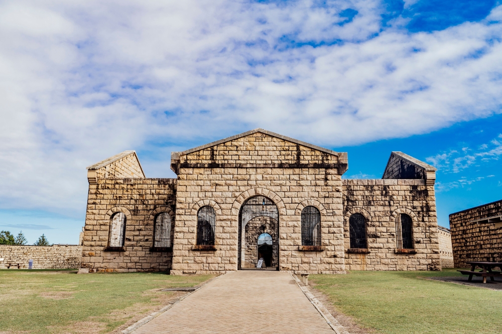 The historic ruins of Trial Bay Gaol, South West Rocks.